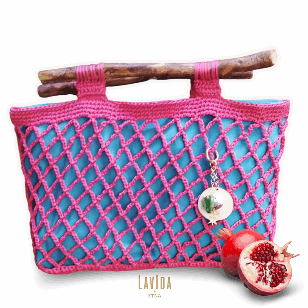 borsa artigianale modello melograno